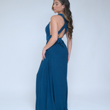 Robe Divine Bleu canard